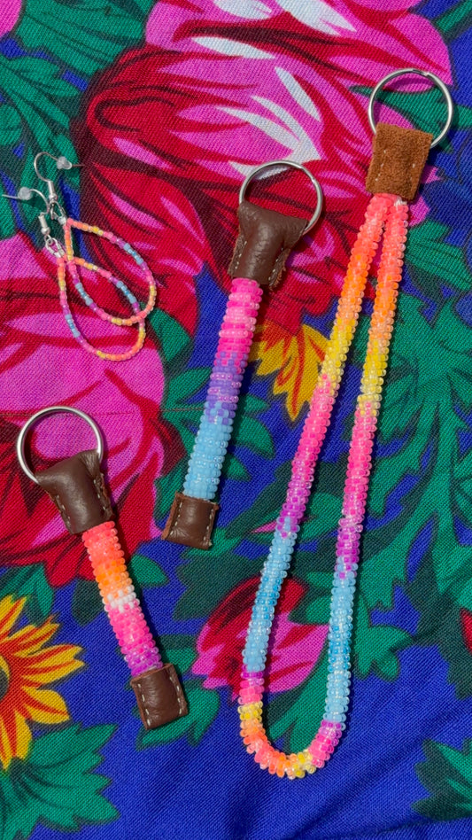 Neon Sunset Mini Dangles