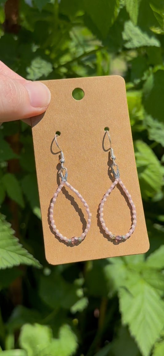 Dusty Rose Mini Dangles